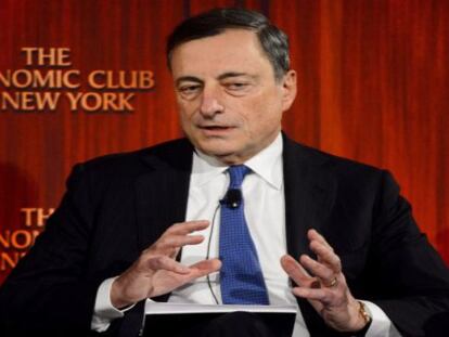 Draghi descarta “firmemente” el riesgo de deflación en la Eurozona