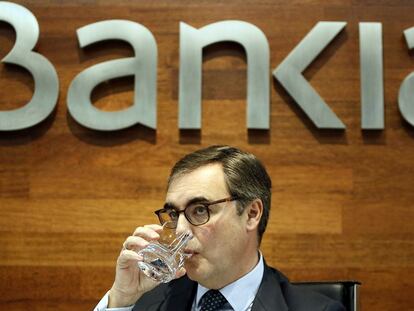 Declaraciones de José Sevilla, consejero delegado de Bankia.