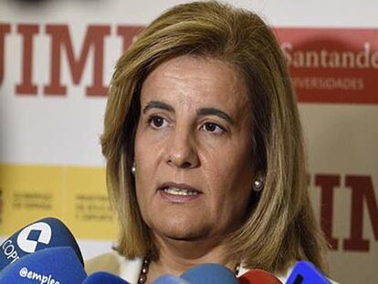 La ministra de Empleo y Seguridad Social en funciones, Fátima Báñez