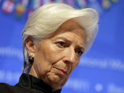 Christine Lagarde, directora gerente del FMI, el pasado abril.