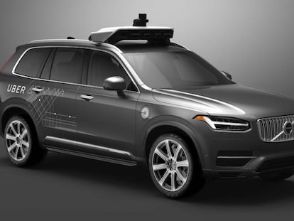 Volvo XC90 para el proyecto con Uber.