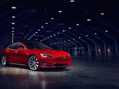 El nuevo Model S de Tesla. TESLA