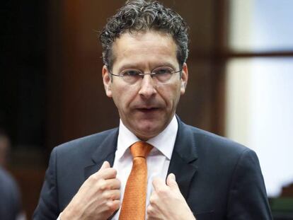 El president de l'Eurogrup, Jeroen Dijsselbloem.