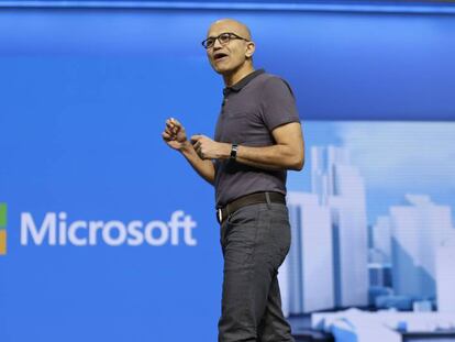 El consejero delega Microsoft, Satya Nadella