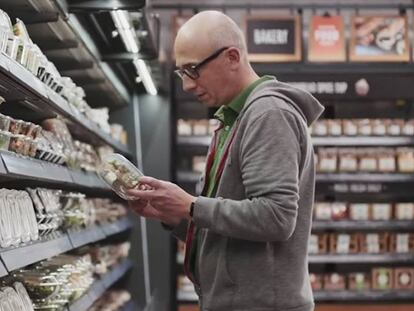 Imagen de cómo es Amazon Go, el supermercado de Amazon.