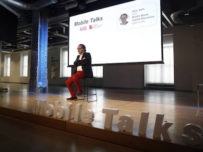 Imagen durante las ponencias de Mobile Talks, en Madrid.