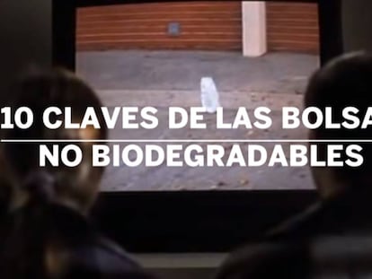 En vídeo, el impacto medioambiental de las bolsas.