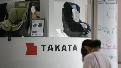 Logo de la compañía Takata.