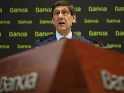 Goirigolzarri, anuncia la fusión Bankia-BMN.