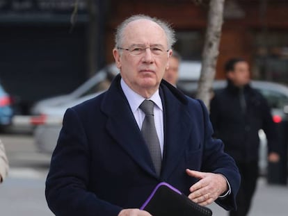 El expresidente de Caja Madrid Rodrigo Rato.