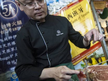 El apetito de China augura una subida de precios del jamón ibérico en España