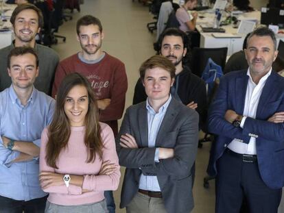 Emprendedores en Lanzadera, la aceleradora de empresas creada por Juan Roig, el pasado noviembre en Valencia.