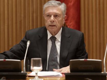 Modesto Crespo Martínez, expresidente de Caja de Ahorros del Mediterráneo (CAM), en el Congreso. En vídeo, sus declaraciones.