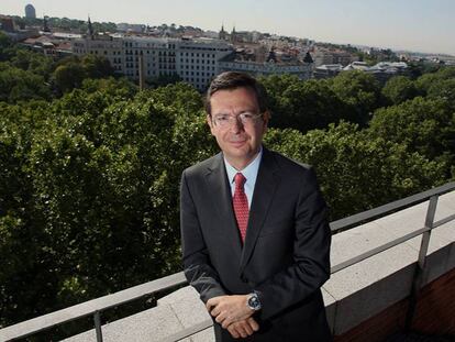 Román Escolano, nuevo ministro de Economía, en una imagen de 2013 cuando era presidente del ICO.