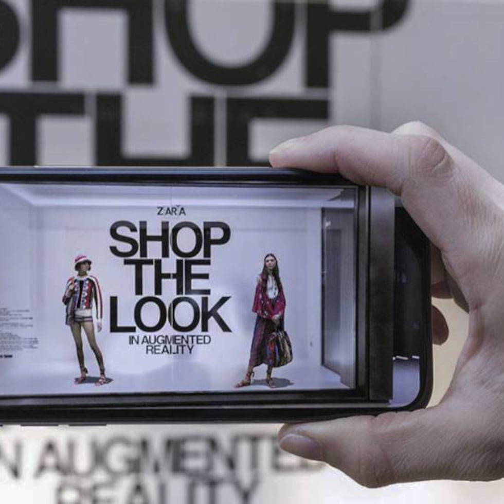 Los nuevos experimentos de Zara: realidad aumentada y cajeros de