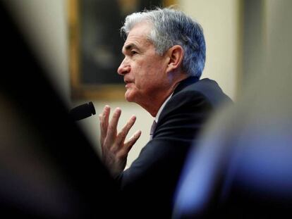 Jerome Powell, presidente de la Reserva Federal.