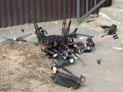 El primer dron postal ruso no vuela muy lejos