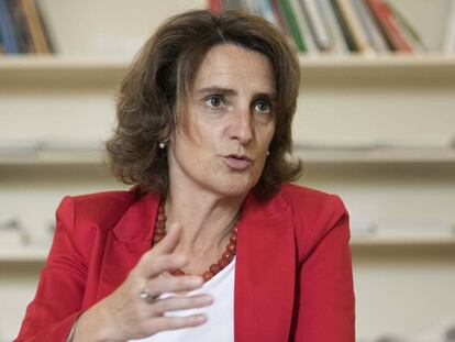Teresa Ribera: “Llevaremos la ley de cambio climático al Congreso antes de fin de año”
