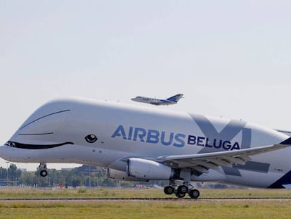 El primer vuelo del Airbus 'Beluga XL'