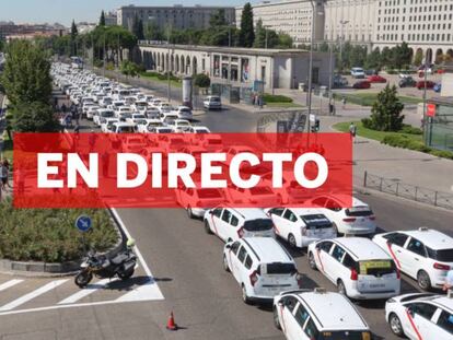 La huelga de taxis, últimas noticias en directo