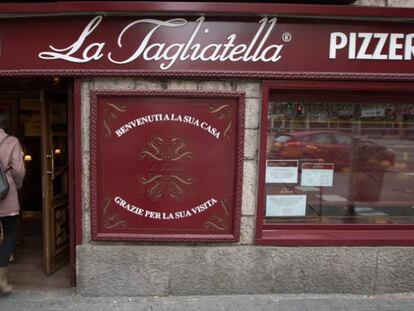 Restaurante La Tagliatella, especializado en comida italiana, en la avenida de América de Madrid. En vídeo, vídeo promocional de La Tagliatella.