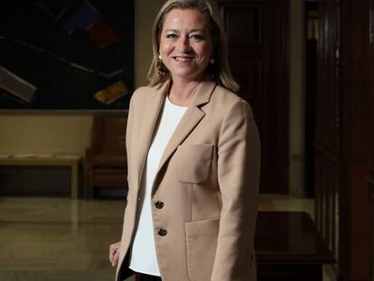 FOTO: Ana Oramas, diputada y presidenta de la Comisión de Investigación de la Crisis financiera. / VÍDEO: El enfado de Oramas tras la comparecencia del exconsejero de Bankia José Moral Santín.