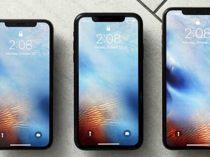 Los nuevo modelos del iPhone de Apple