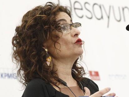 La ministra de Hacienda, María Jesús Montero. En vídeo, declaraciones de Montero.