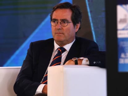 Antonio Garamendi, nuevo presidente de la patronal CEOE. En vídeo, las declaraciones de Garamendi.