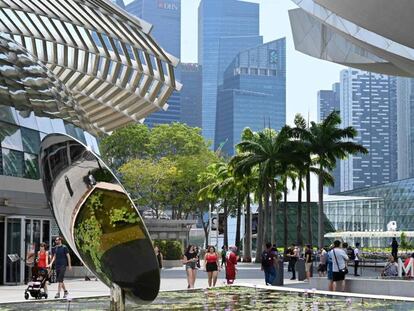 Marina Bay Sands, en Singapur.