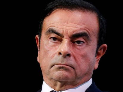 El expresidente de Nissan, Carlos Ghosn, en una fotografía de archivo. En vídeo, Carlos Ghosn se defiende de las acusaciones de irregularidades financieras durante su mandato al frente de Nissan.