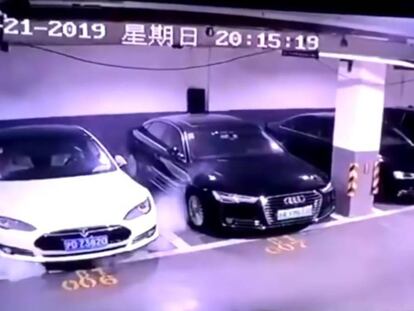 El vídeo con la explosión que circula en las redes sociales chinas