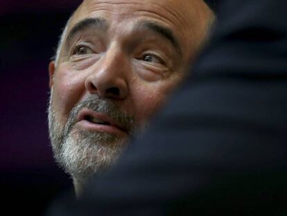 El comisario de Asuntos Económicos Pierre Moscovici. En vídeo, las declaraciones de Moscovici.