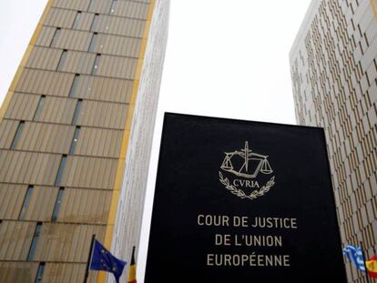 Sede del Tribunal de Justicia de la UE, en Luxemburgo. En vídeo, la presidenta de la Asociación de Usuarios Financieros responde las preguntas clave sobre el IRPH.