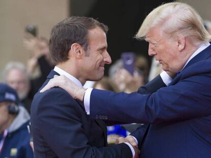 Enmanuel Macron y Donald Trump. En vídeo, el análisis de la recta final del Foro de Davos.