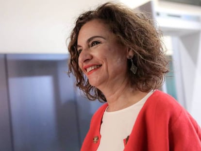 La ministra de Hacienda, María Jesús Montero. En vídeo, sus declaraciones sobre las nuevas tasas el pasado 12 de febrero.