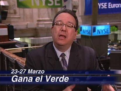 23-27 Marzo/ Pese a las criticas de un lado y otro, a Wall Street le parece que las cosas pueden estar empezando a "pintar" mejor.