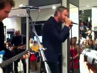 Inauguración de la tienda de Zara en NY
