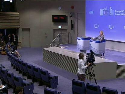 Bruselas mantiene contactos con el Gobierno español sobre Bankia