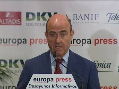 Guindos confirma que habrá que hacer “esfuerzos adicionales” contra el déficit