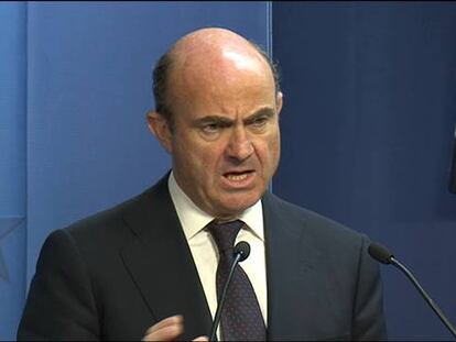 Guindos anuncia que toda la ayuda a la banca estará desembolsada en 18 meses