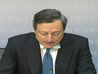 Draghi empuja a España a otro rescate