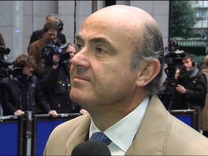 Guindos insiste en que la rebaja del déficit debe hacerse a ritmo “razonable”