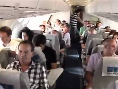 Reuniones de la CAM con vuelo privado, excursiones, fiestas y brindis