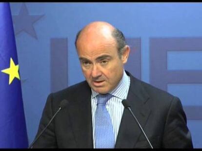 Guindos adelanta el pronóstico del Banco de España sobre la economía en 2012