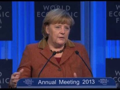 Merkel muestra su preocupación por el alto paro juvenil en España