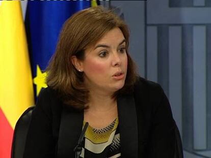 Santamaría: “Yo no he ofendido a los parados que cobran la prestación”