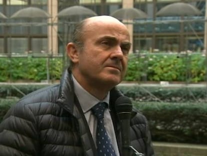 Guindos confía en que el Eurogrupo logre un acuerdo sobre las quiebras bancarias