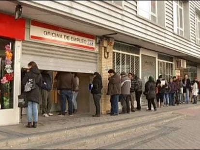 Los desempleados sin ayudas alcanzan niveles récord