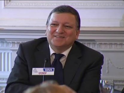 Barroso atribuye la crisis a la mala supervisión del Banco de España